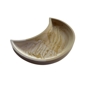 Schaal Maan goud zand