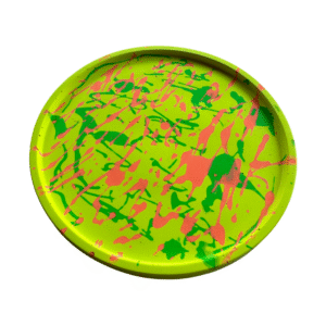 Schaal rond neon mix