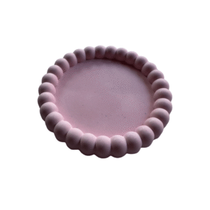 Schaal bubbel lichtroze